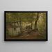 Allée de quilles dans la forêt de Saeby, matin de printemps - Carl Frederik Aagaard — framed artwork on a wall
