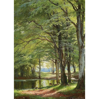 Carl Frederik Aagaard - lb gennem skoven.webp