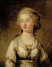 L'actrice Anna Sofia Hagman - Carl Frederik von Breda — weergave van het kunstwerk