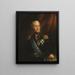 Charles XIII 1748-1818 King of Sweden and Norway - Carl Frederik von Breda — framed artwork on a wall