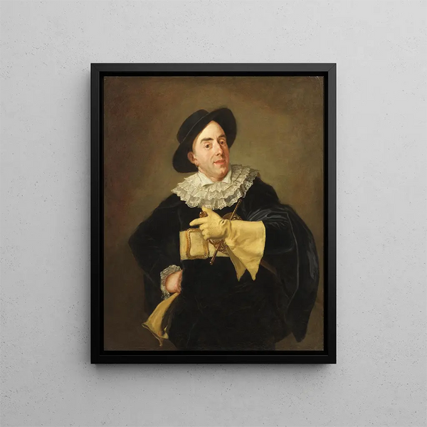 Carl Frederik von Breda - Portrait of the Actor SaintAnge.webp