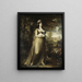 Teresa Vandoni, Italian singer at the Royal Opera of Stockholm - Carl Frederik von Breda — framed artwork on a wall
