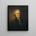 The silk manufacturer Anders Kjellstedt - Carl Frederik von Breda — framed artwork on a wall