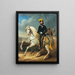 Charles XV, King of Sweden and Norway (1860-1872) - Carl Fredrik Kirboe — framed artwork on a wall