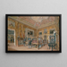 Het gouden kabinet - Carl Goebel de Jonge — ingelijst kunstwerk aan de muur