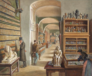 Carl Goebel the younger - Das zweite Kabinett der gyptischen Sammlung.webp