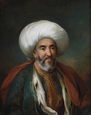 Carl Gustaf Pilo - Portrait of Mahmud Agas Ambassador of Tripolis.webp