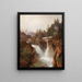 Cascade - Carl Hasch — ingelijst kunstwerk aan de muur