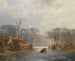 Winter in ontbinding - Carl Hilgers — weergave van het kunstwerk