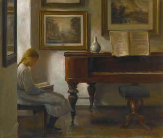 Carl Holse - Girl In An Interior.webp