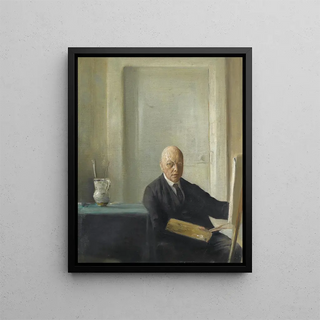 Carl Holse - Kunstneren Ved Sit Staffeli.webp