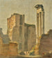 Vue du Forum romain - Carl Holse — weergave van het kunstwerk
