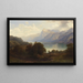 Bij het Vierwoudstrekenmeer met uitzicht op het Pilatus-massief - Carl Jungheim — ingelijst kunstwerk aan de muur