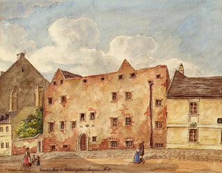 Carl L Wiesbck - Das alte Haus in der Grnen Thorgasse Nr 80 in Wien Rossau.webp