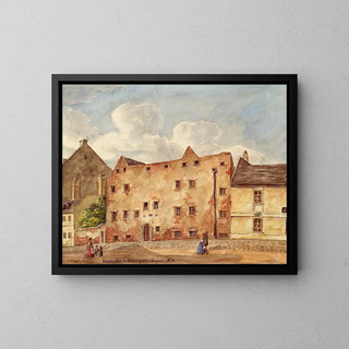 Carl L Wiesbck - Das alte Haus in der Grnen Thorgasse Nr 80 in Wien Rossau.webp