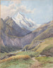 Le Mölltal met de Großglockner - Carl Lafitte — weergave van het kunstwerk