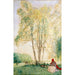 Reproductie van het schilderij Onder de berkenbomen - Carl Larsson