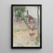 Dicht bij de kelder - Carl Larsson — ingelijst kunstwerk aan de muur