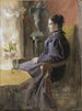 Eva Upmark 1852-1944 née Kindstrand - Carl Larsson — weergave van het kunstwerk