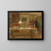 Voorbereiding op een wedstrijd - Carl Larsson — ingelijst kunstwerk aan de muur