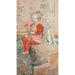Reproductie van het schilderij Lisbeth - Carl Larsson