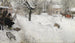 plein air wintermotief van Sgatan 145 Stockholm - Carl Larsson — weergave van het kunstwerk