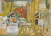 L'atelier - Carl Larsson — weergave van het kunstwerk
