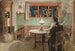 Wanneer de kinderen slapen - Carl Larsson — weergave van het kunstwerk