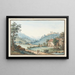 Jouvin en Savoie - Carl Ludwig Hackert — ingelijst kunstwerk aan de muur