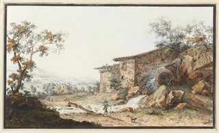 Carl Ludwig Hackert - Vue dun moulin en Savoie.webp
