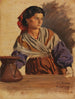 Jonge Romeinse vrouw - Carl Ludwig Jessen — weergave van het kunstwerk