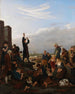 Na de stormvloed - Carl Ludwig Jessen — weergave van het kunstwerk