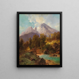 Carl Millner - The Watzmann Near Berchtesgaden.webp