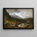 Conduite de bétail - Carl Millner — framed artwork on a wall