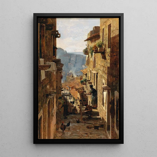 Carl Moll - A street in Ragusa.webp