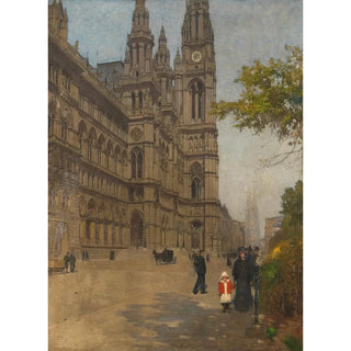 Carl Moll - Das neue Rathaus.webp