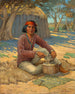 goudsmid Navajo - Carl Moon — weergave van het kunstwerk