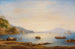 Bay in front of Naples with view of Mount Vesuvius - Carl Morgenstern — artwork view