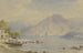Lac de Côme - Carl Morgenstern — weergave van het kunstwerk