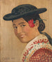 Landelijke Tiroler Vrouwen - Carl Moser — weergave van het kunstwerk