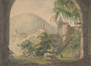Carl Philipp Fohr - The Four Castles of Neckarsteinach.webp