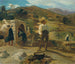 Italiaans landschap - Carl Rahl — weergave van het kunstwerk