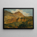 Landschap met bergachtig landschap in het zuiden - Carl Rahl — ingelijst kunstwerk aan de muur