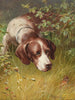Een kleine vriend - Carl Reichert — weergave van het kunstwerk