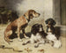 Na de jacht - Carl Reichert — weergave van het kunstwerk