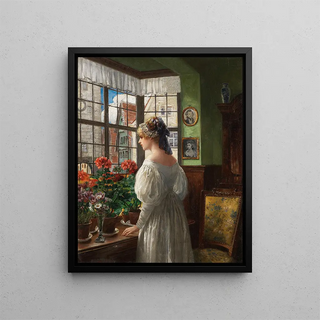 Carl Rhling - Dame am Fenster.webp