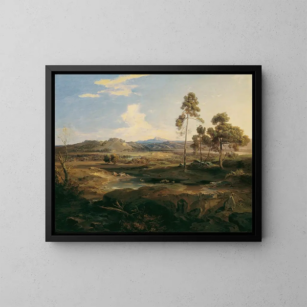 Olympia - Carl Rottmann — ingelijst kunstwerk aan de muur