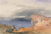 Santorin, Thira - Carl Rottmann — weergave van het kunstwerk