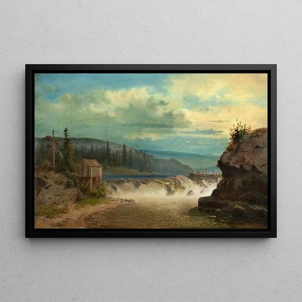 Carl Schilling - Landscape with Watermill.webp