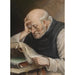 monnik lezend - Carl Schleicher — weergave van het kunstwerk